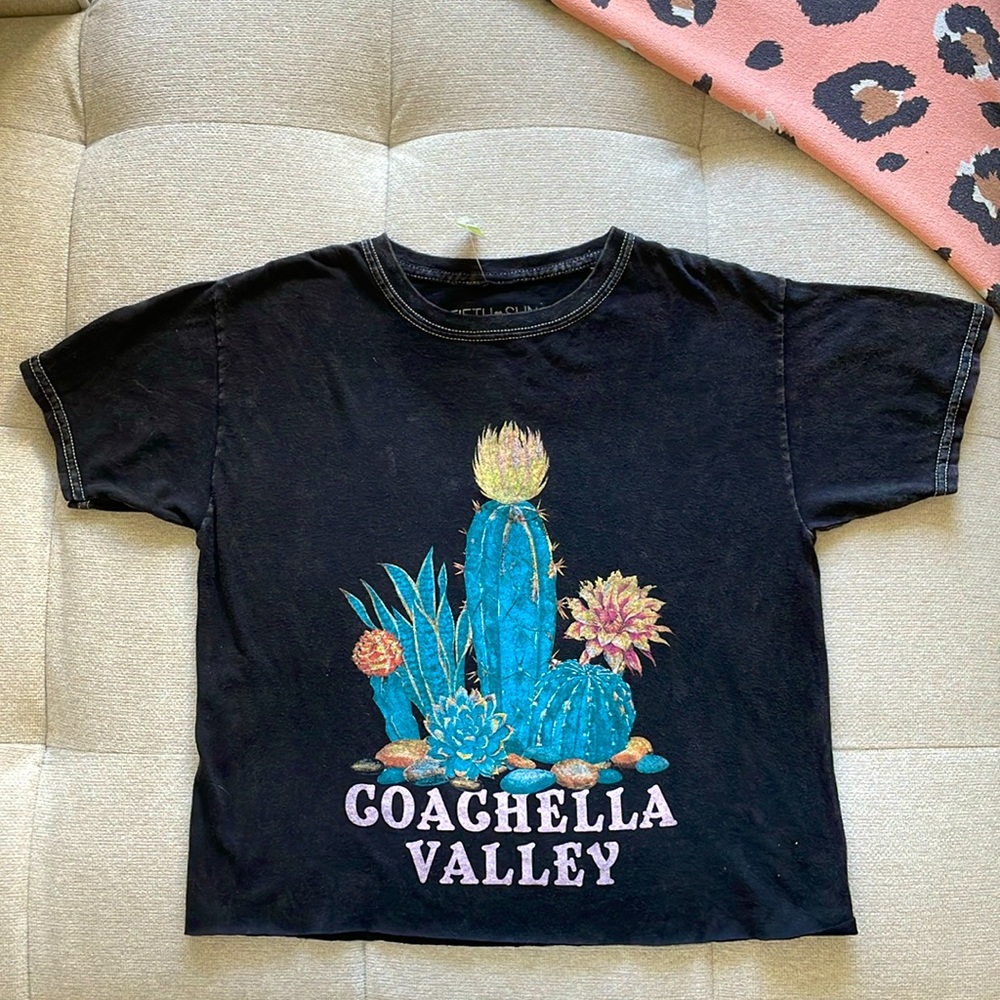 Coachella valley shirt washed color